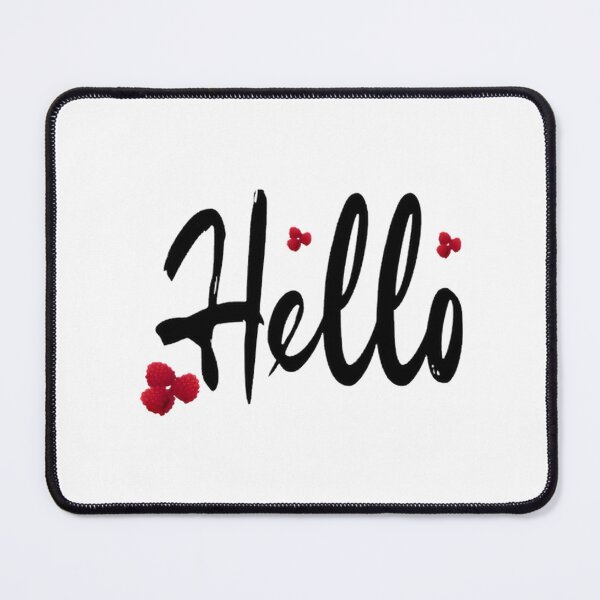 Item preview, Minimalist Hello Design for Everyday Greetings and Positive Vibes designed and sold by SARaza.