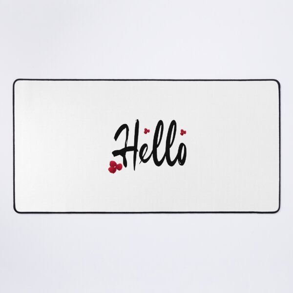 Item preview, Minimalist Hello Design for Everyday Greetings and Positive Vibes designed and sold by SARaza.