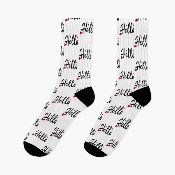 Item preview, Minimalist Hello Design for Everyday Greetings and Positive Vibes designed and sold by SARaza.