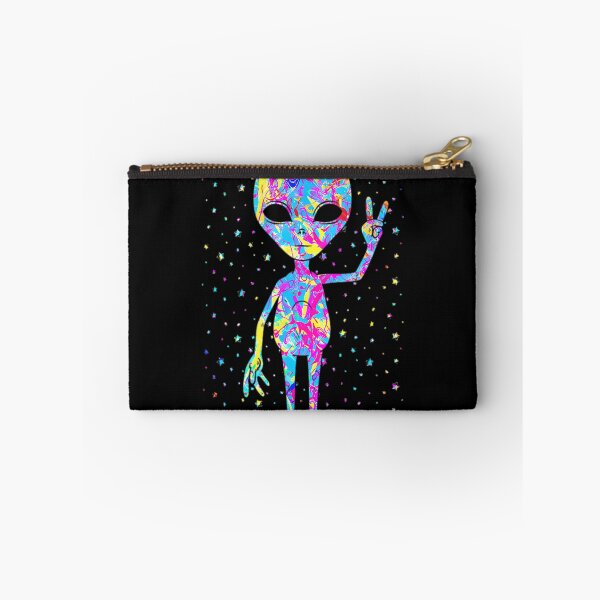Item preview, Funny Retro Groovy Alien Shirt designed and sold by RetroGalaxies.