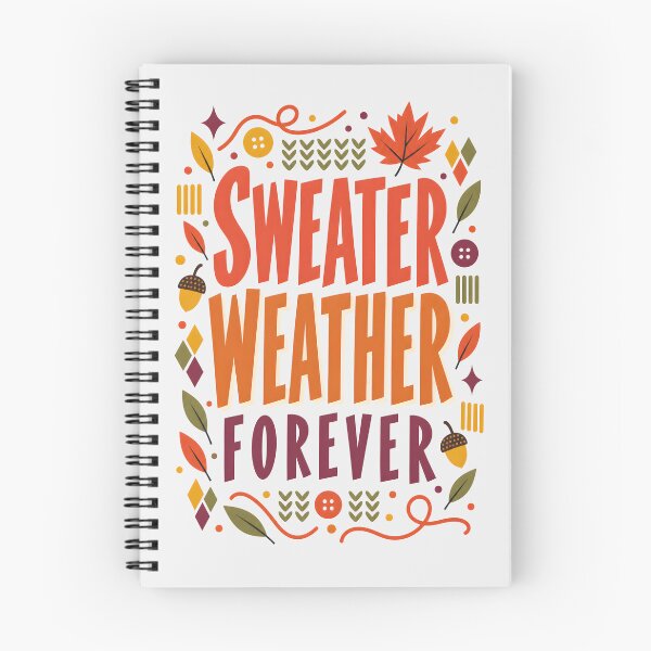 Item preview, Sweater Weather Forever Retro Autumn Vibes designed and sold by MagicTheDog.