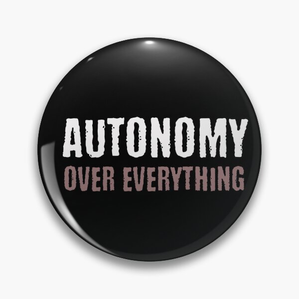 Item preview, Autonomy Over Everything PDA Neurodivergent Gift designed and sold by Notty DOT.