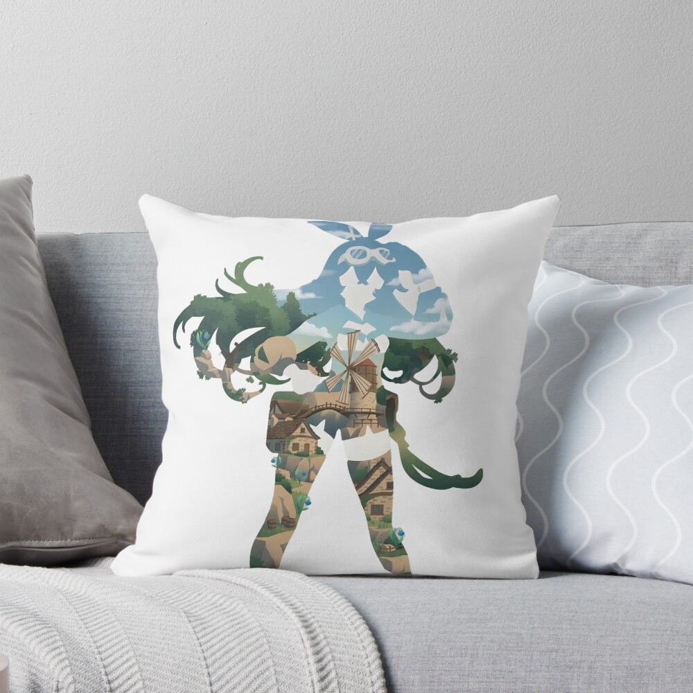Item preview, Throw Pillow designed and sold by AshenEclipse.