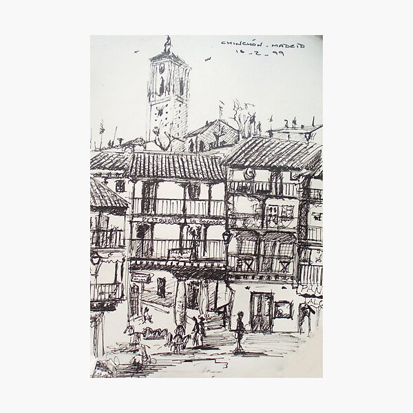 Chinchon... Photographic Print