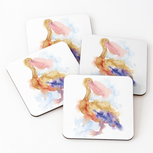 Item preview, Pelican, Pink Pouch, Indigo Tail designed and sold by caracatita75.