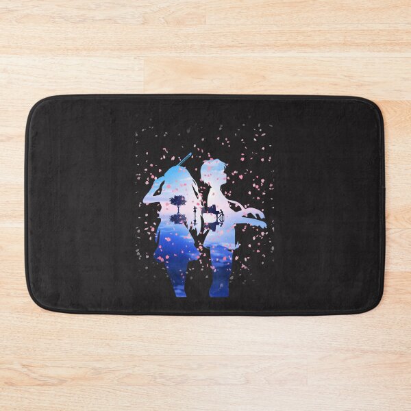 Item preview, Your Lie in April Anime Art Featuring Kaori and Kousei with Cherry Blossoms designed and sold by rumantd.