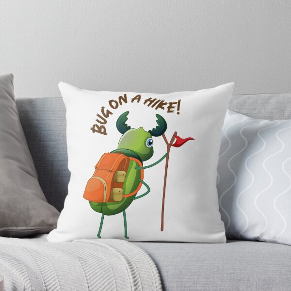 Item preview, Bug On A Hike Cute Beetle Outdoor Adventure designed and sold by DesignByUmza.