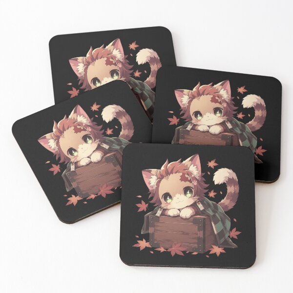 Item preview, Cat Slayer Anime Cat designed and sold by McLeodAlice.
