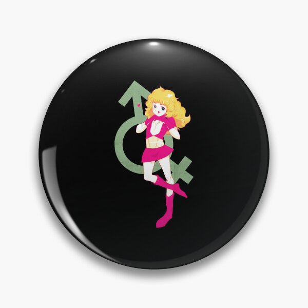 Item preview, Retro Anime Girl Pink Fashion Gender Symbol Art designed and sold by papahholiday.