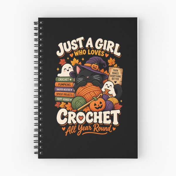 Item preview, Just A Girl Who Loves Crochet All Year Round designed and sold by Ridaelb.