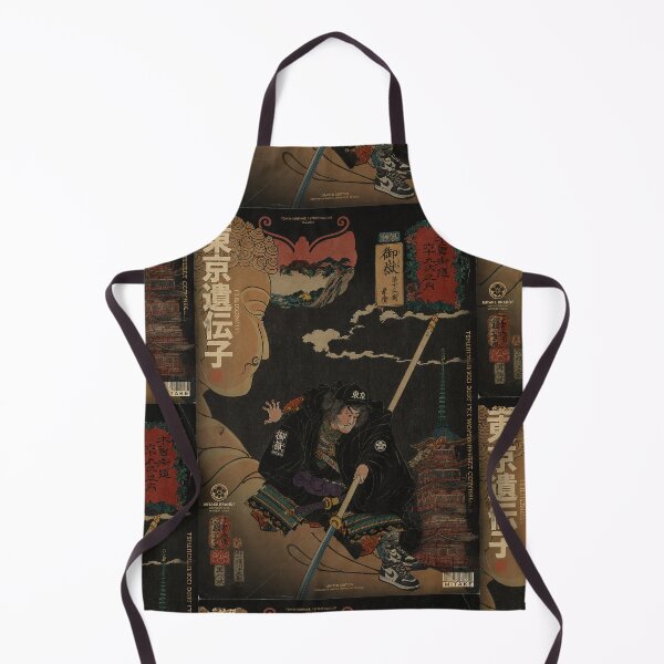 Item preview, Tokyo Heritage Samurai – Japanese Ukiyo-e Streetwear designed and sold by RhymeArc.
