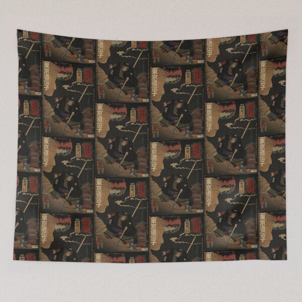 Item preview, Tokyo Heritage Samurai – Japanese Ukiyo-e Streetwear designed and sold by RhymeArc.