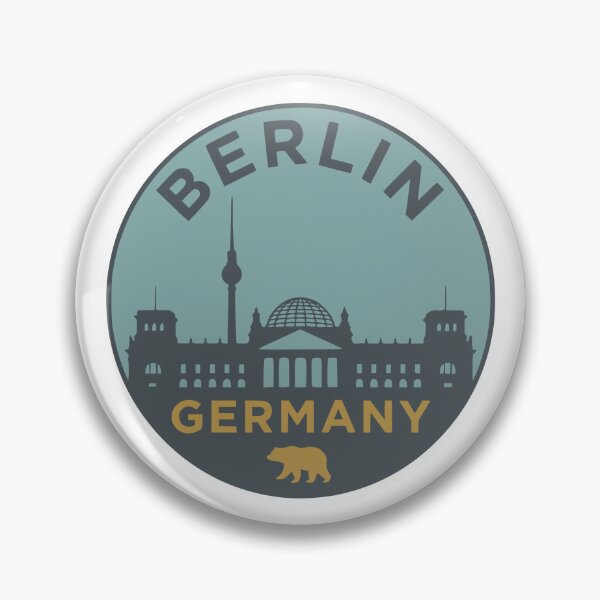 Item preview, Berlin Germany Travel Badge designed and sold by Travelpeak.
