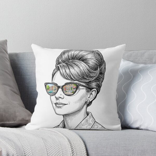 Item preview, Baltimore Beehive Rowhouse Sunglasses Reflection designed and sold by Bad-Decisions-Designs.