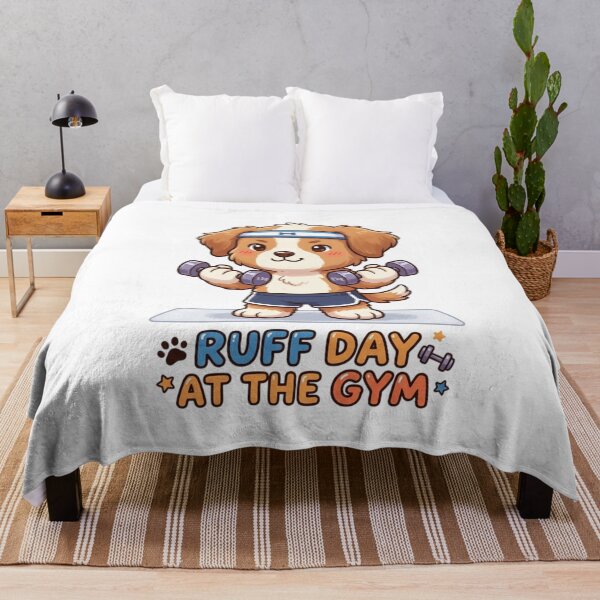 Item preview, Funny Fitness Dog Gym Workout designed and sold by Art Solom.