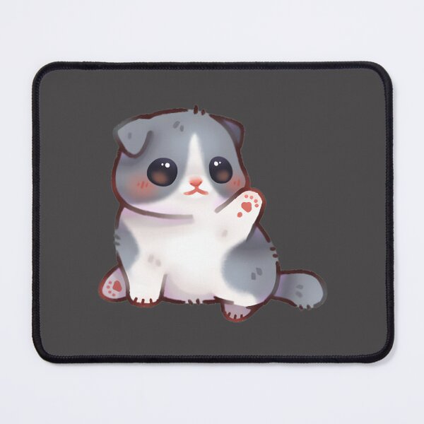 Item preview, Cute Waving Cat Illustration for Cat Lovers and Animal Enthusiasts designed and sold by AmirabbasGT.