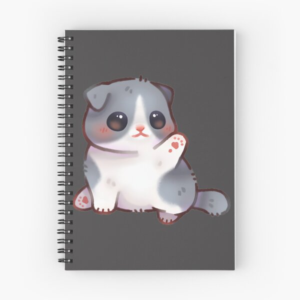 Item preview, Cute Waving Cat Illustration for Cat Lovers and Animal Enthusiasts designed and sold by AmirabbasGT.