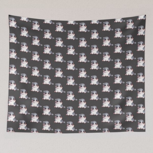Item preview, Cute Waving Cat Illustration for Cat Lovers and Animal Enthusiasts designed and sold by AmirabbasGT.