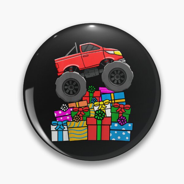 Item preview, Kids Boys Monster Truck Christmas Toddler Kids designed and sold by vetr772.