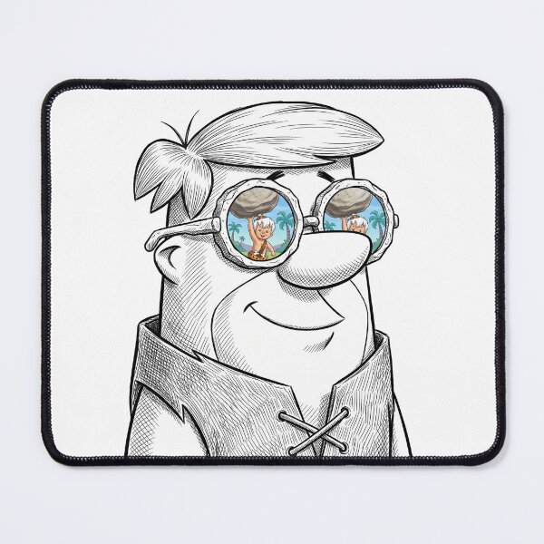 Item preview, Barney Rubble Bamm-Bamm Sunglasses Reflection designed and sold by Bad-Decisions-Designs.