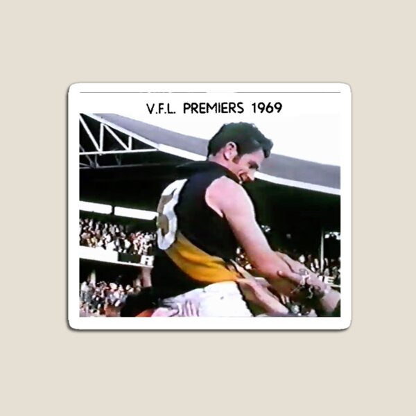 Item preview, Richmond 1969 2019 premiers afl tigers dean pin badge designed and sold by royce74.