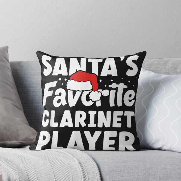 Item preview, Christmas Xmas Santa's Favorite Clarinet Player designed and sold by vetr772.