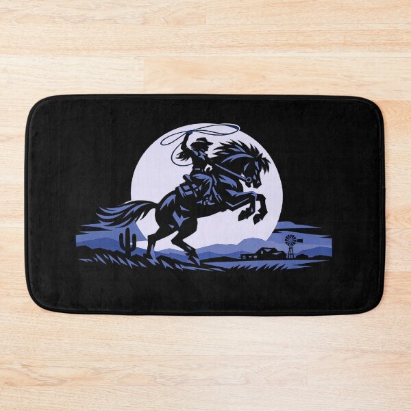 Item preview, Vintage Moonlight Western Cowgirl Graphic designed and sold by JonelCrafts.