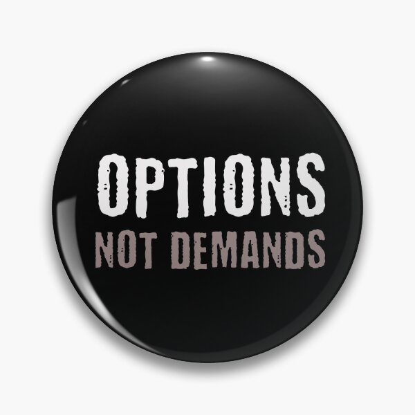 Item preview, Options Not Demands PDA Neurodivergent Autonomy designed and sold by Notty DOT.