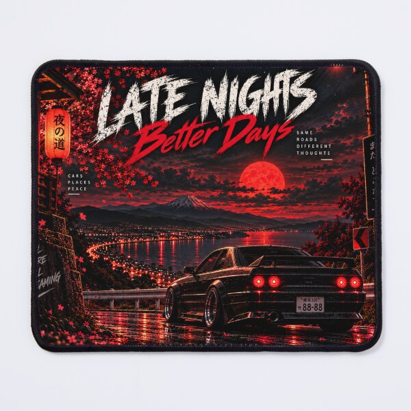 Item preview, Japanese Car Culture – Retro Automotive Late Nights Better Days designed and sold by MidnightPistons.