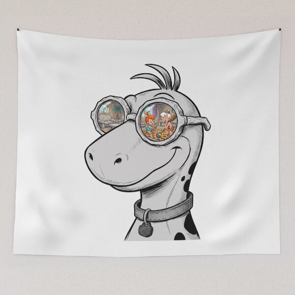 Item preview, Dino Pebbles and Bamm-Bamm Shades Reflection designed and sold by Bad-Decisions-Designs.