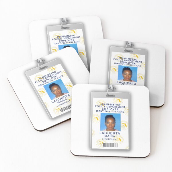 Item preview, Miami Metro Police Lieutenant ID designed and sold by Sickrobot8.