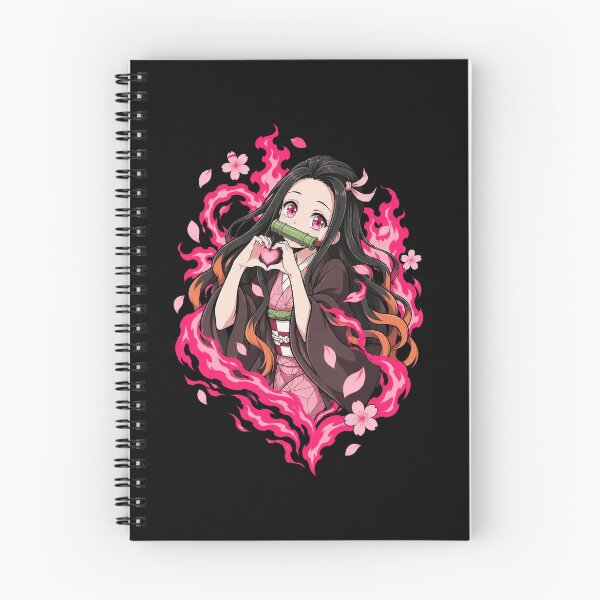 Item preview, Nezuko Kamado Pink Flames designed and sold by McLeodAlice.