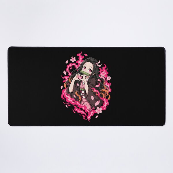 Item preview, Nezuko Kamado Pink Flames designed and sold by McLeodAlice.