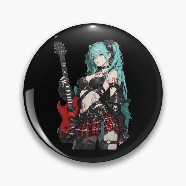 Item preview, Anime Rocker Girl Electric Guitar  designed and sold by Camaron15.