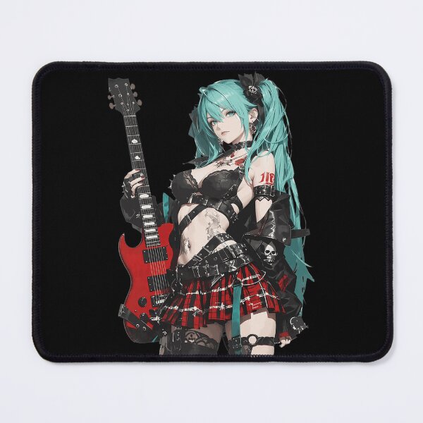Item preview, Anime Rocker Girl Electric Guitar  designed and sold by Camaron15.