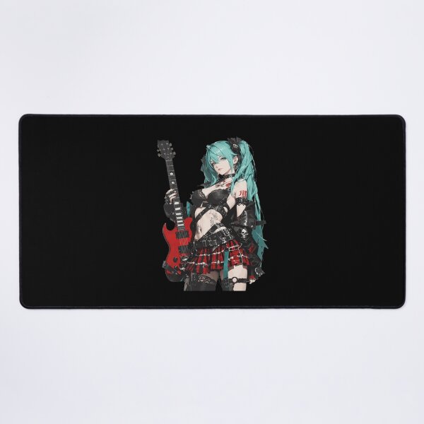 Item preview, Anime Rocker Girl Electric Guitar designed and sold by Camaron15.