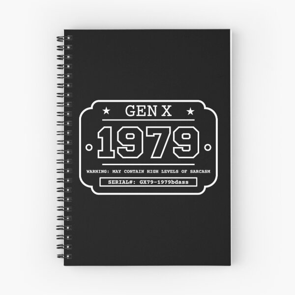 Item preview, 1979 GEN X Badge Vintage Industrial Label Generation X Design Retro Birthday Year designed and sold by HYPNK.