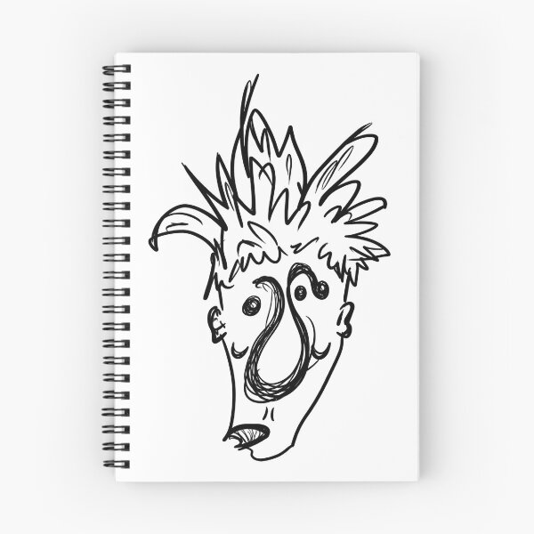 Item preview, Scruffy guy - line art doodle designed and sold by urkog.