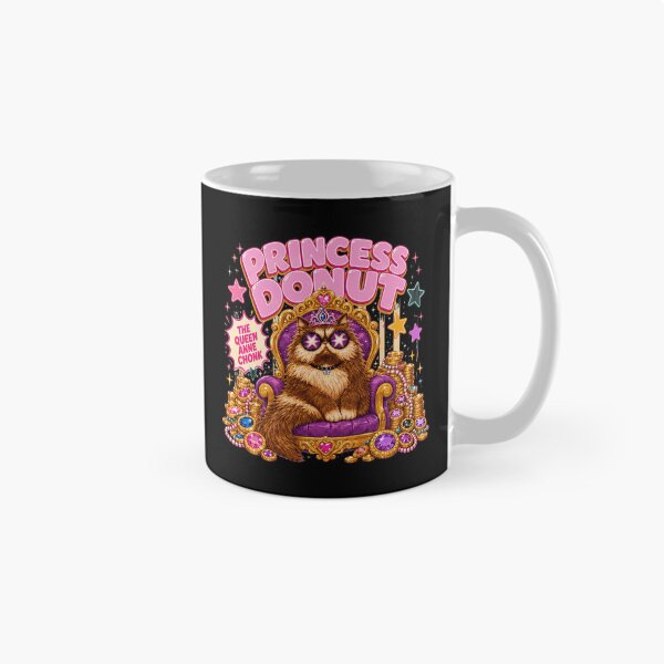 Item preview, Princess Donut Cat Queen Chonk Throne designed and sold by sAnupama25.