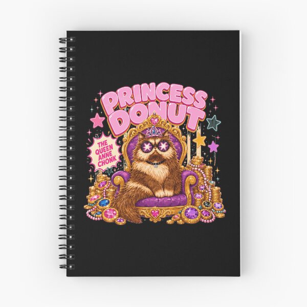 Item preview, Princess Donut Cat Queen Chonk Throne designed and sold by sAnupama25.
