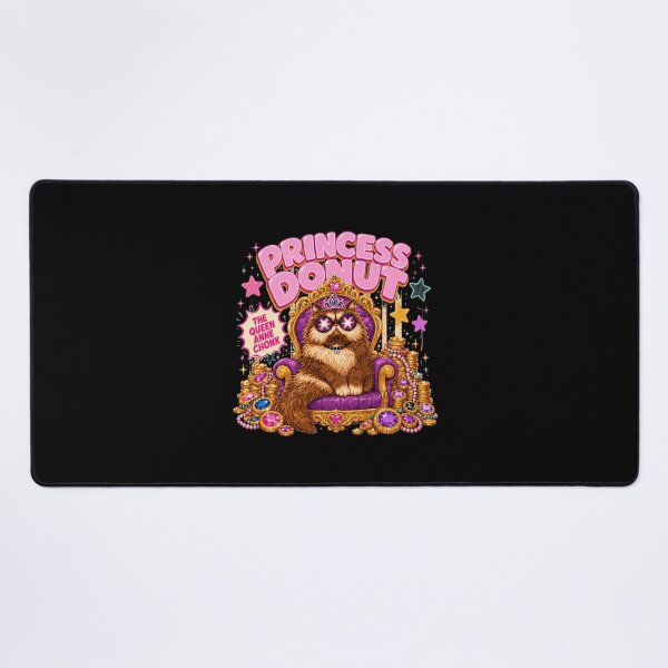 Item preview, Princess Donut Cat Queen Chonk Throne designed and sold by sAnupama25.