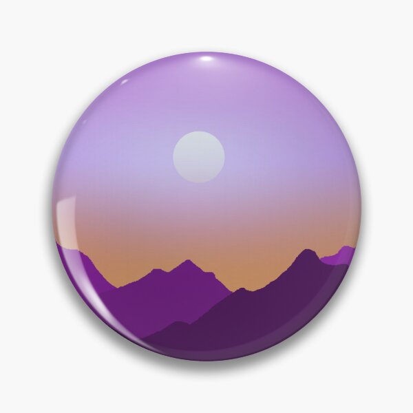 Item preview, Purple Mountain Range Sunset designed and sold by ArtisticJump.