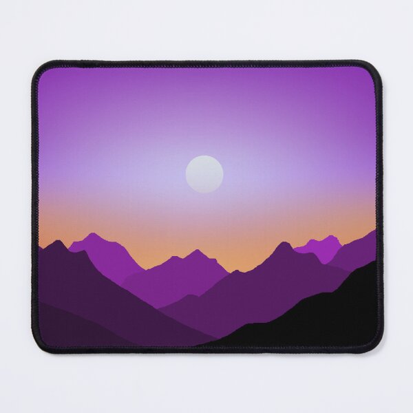 Item preview, Purple Mountain Range Sunset designed and sold by ArtisticJump.