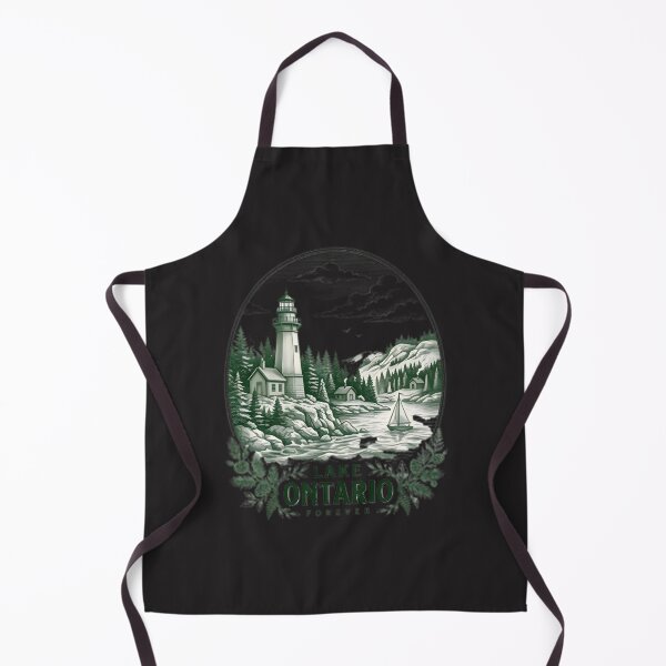 Item preview, Serene Lake America Landscape Nature Scene Illustration designed and sold by HMshopful.