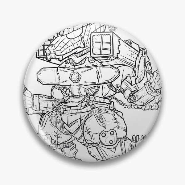 Item preview, Chibi MFS Type 3 Kiryu Lineart designed and sold by DMDigitalManus.