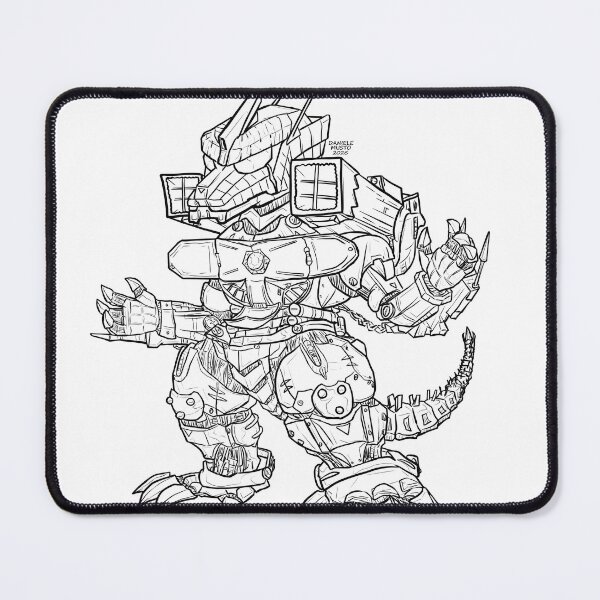 Item preview, Chibi MFS Type 3 Kiryu Lineart designed and sold by DMDigitalManus.