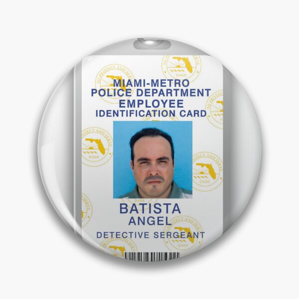 Item preview, Miami Metro Detective Sergeant ID designed and sold by Sickrobot8.