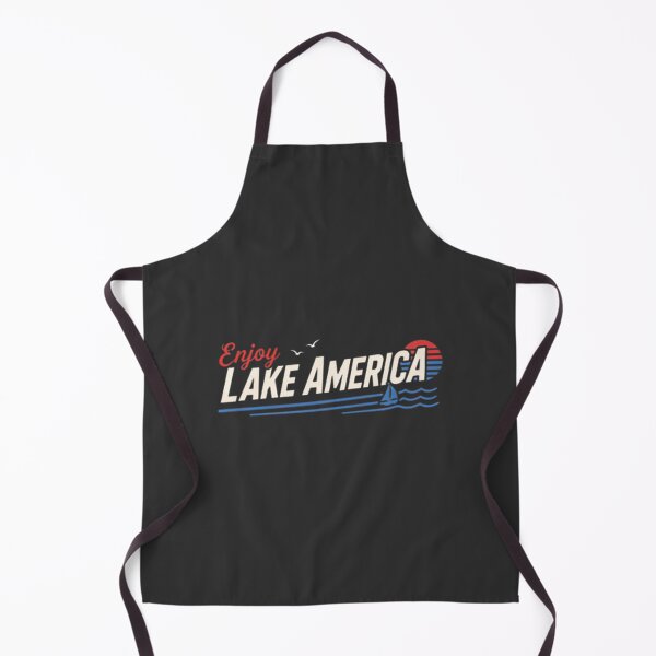 Item preview, Enjoy Lake America Vintage Sailing Design with Retro Nautical Vibes designed and sold by HMshopful.