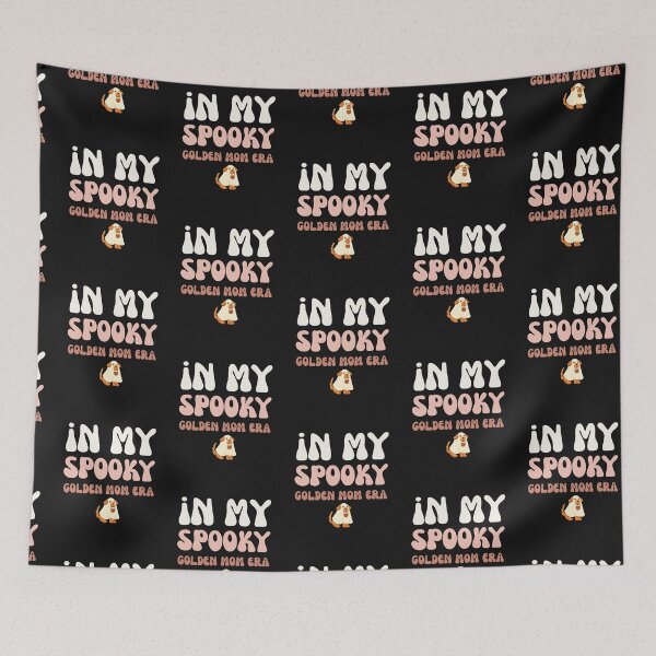 Item preview, Groovy In My Spooky Golden Mom Era Halloween Retriever designed and sold by mumchaosdesigns.