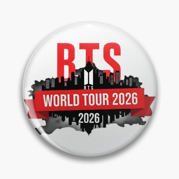 Item preview, BTS World Tour Cityscape Artistic Design Featuring Urban Skyline Illustration designed and sold by Dawsen Derksen.
